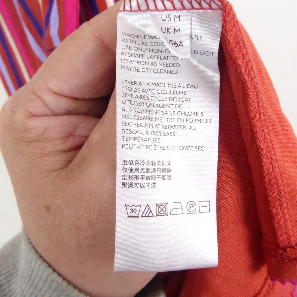 Anthropologie Maeve Dress Womens SZ M Sleeveless Striped Boho Ruffled Coastal - Picture 13 of 15